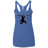 T-Shirts Vintage Royal / X-Small Just doh it Women's Triblend Racerback Tank