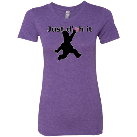 T-Shirts Purple Rush / Small Just doh it Women's Triblend T-Shirt