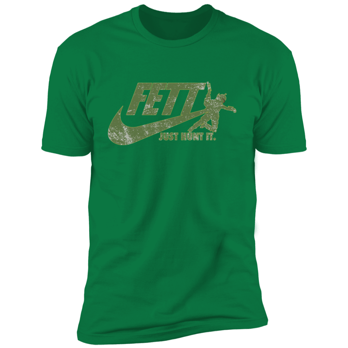 T-Shirts Kelly Green / S Just Hunt It Men's Premium T-Shirt