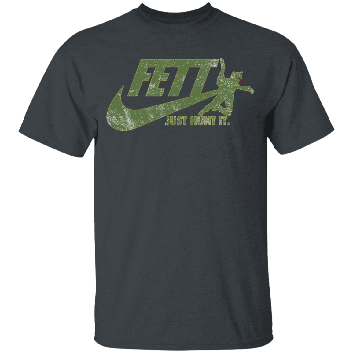 T-Shirts Dark Heather / YXS Just Hunt It Youth T-Shirt