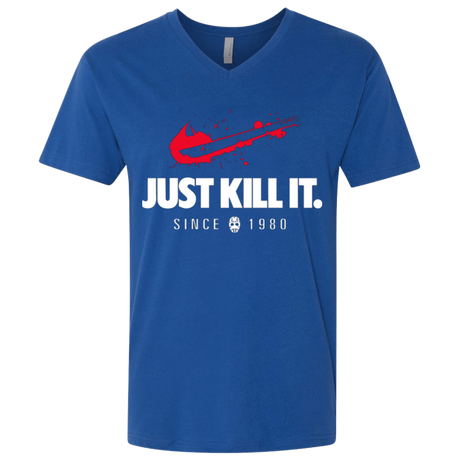 T-Shirts Royal / X-Small Just Kill It Men's Premium V-Neck