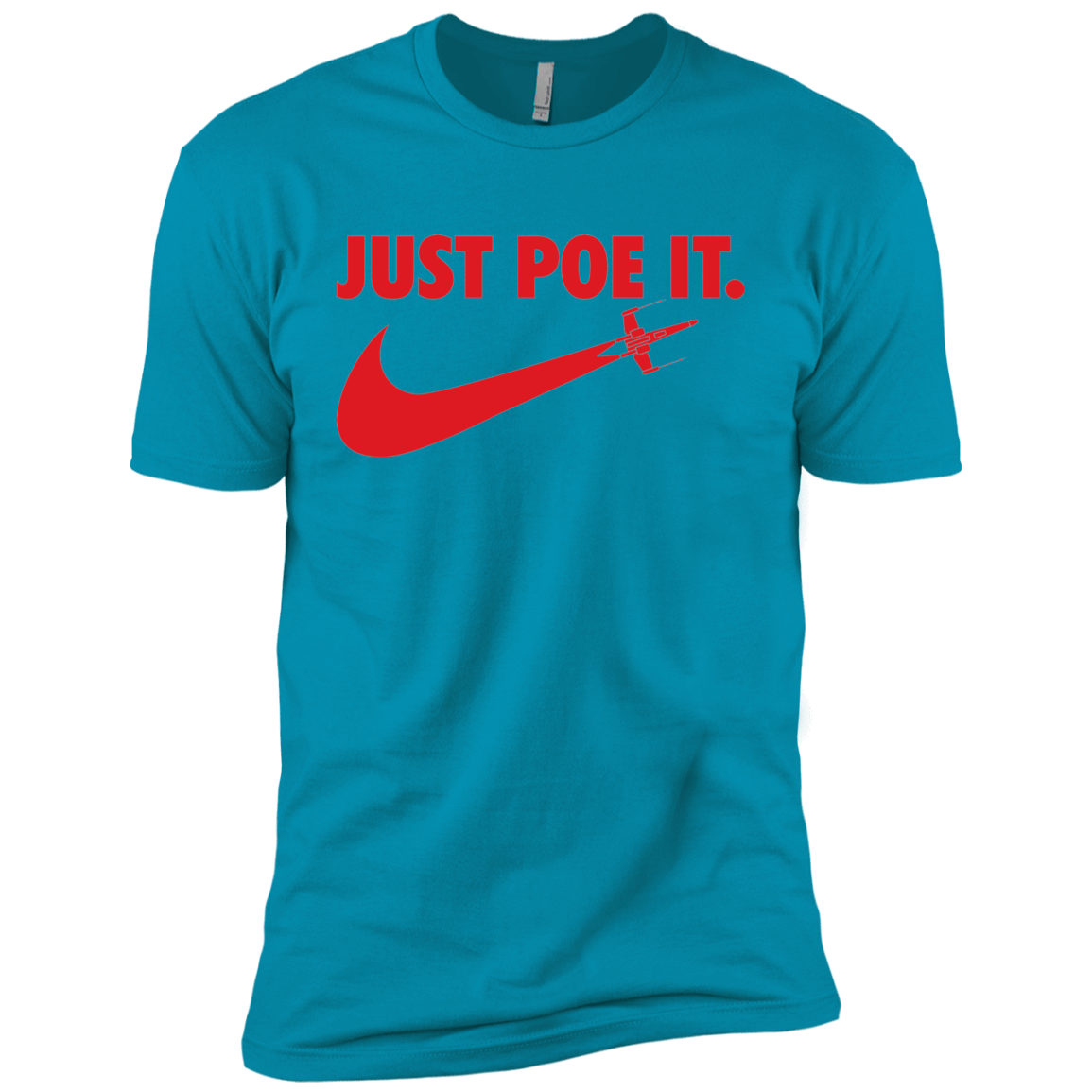 T-Shirts Turquoise / YXS Just Poe It Boys Premium T-Shirt