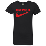 T-Shirts Black / YXS Just Poe It Girls Premium T-Shirt