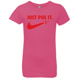 T-Shirts Hot Pink / YXS Just Poe It Girls Premium T-Shirt