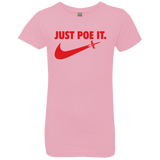T-Shirts Light Pink / YXS Just Poe It Girls Premium T-Shirt