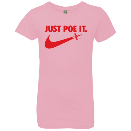 T-Shirts Light Pink / YXS Just Poe It Girls Premium T-Shirt