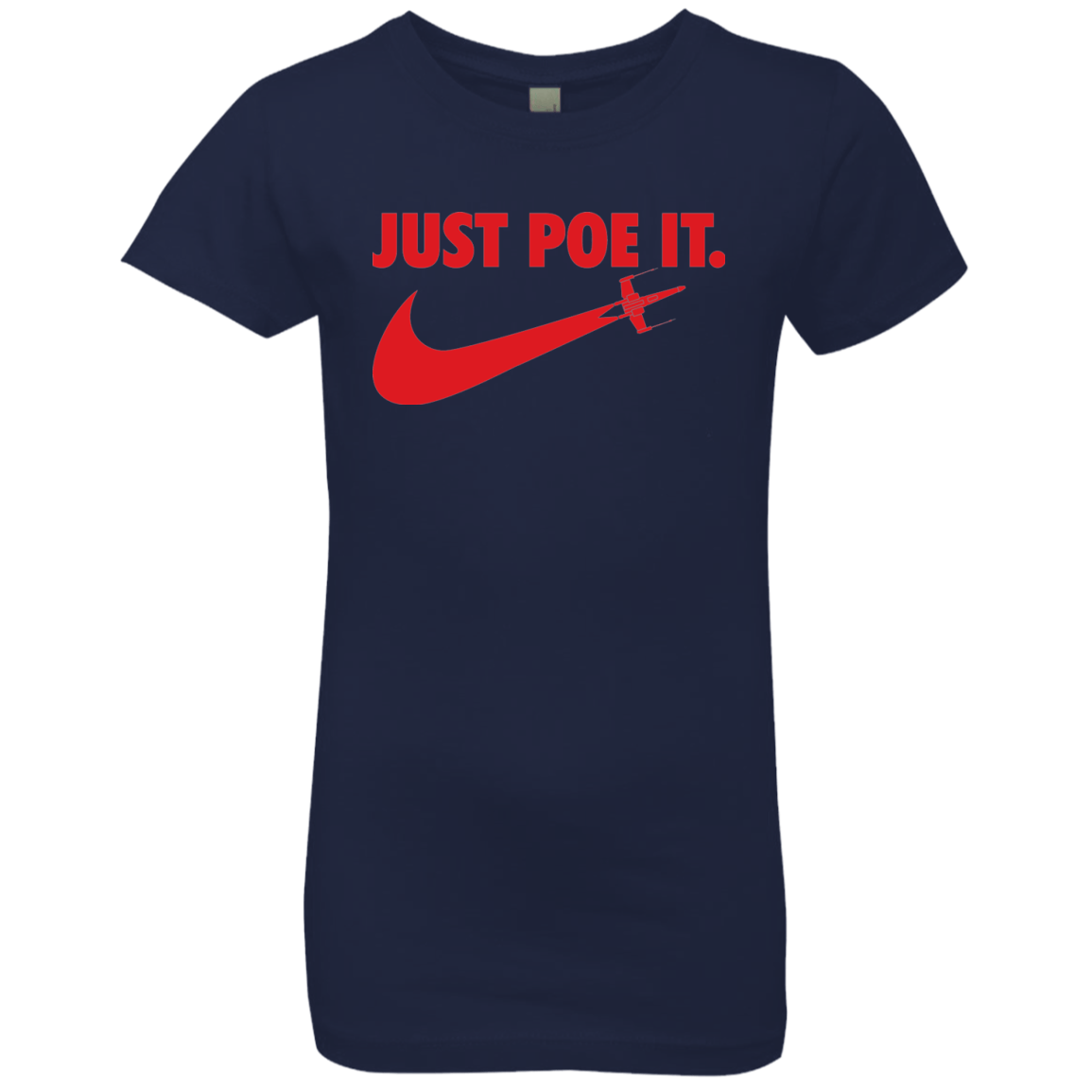 T-Shirts Midnight Navy / YXS Just Poe It Girls Premium T-Shirt