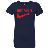T-Shirts Midnight Navy / YXS Just Poe It Girls Premium T-Shirt