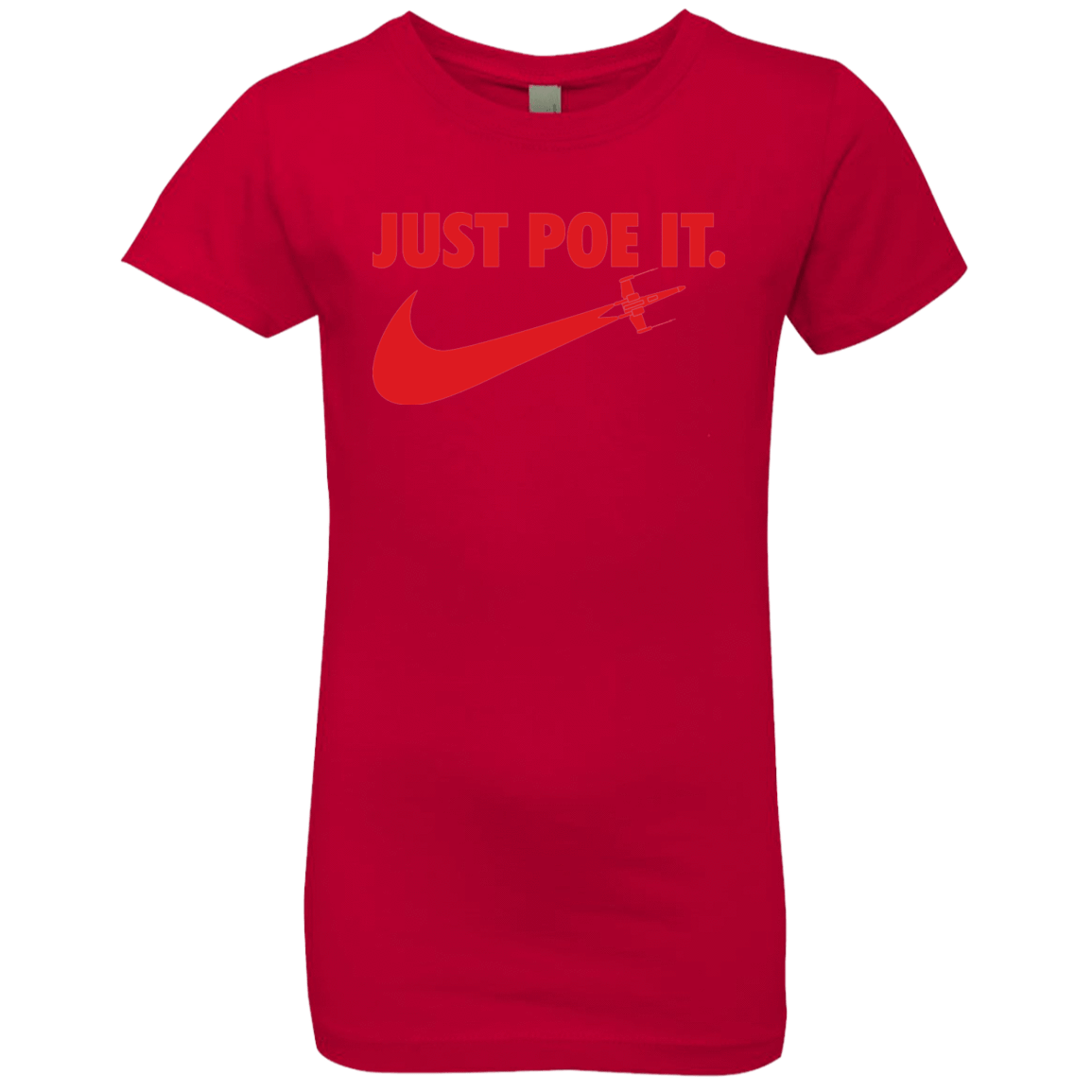 T-Shirts Red / YXS Just Poe It Girls Premium T-Shirt