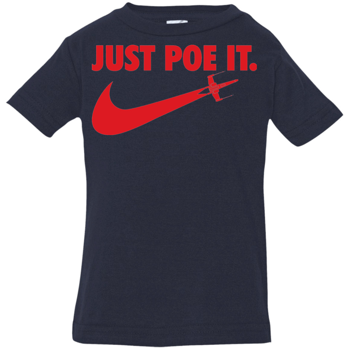 T-Shirts Navy / 6 Months Just Poe It Infant PremiumT-Shirt