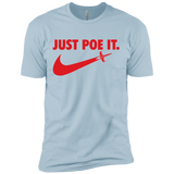 T-Shirts Light Blue / X-Small Just Poe It Men's Premium T-Shirt