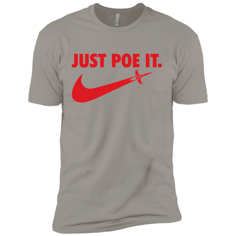 T-Shirts Light Grey / X-Small Just Poe It Men's Premium T-Shirt