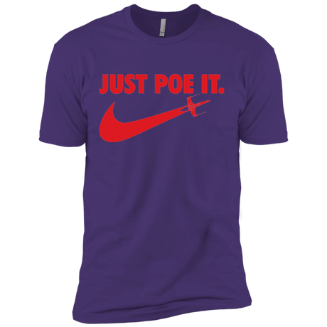 T-Shirts Purple / X-Small Just Poe It Men's Premium T-Shirt