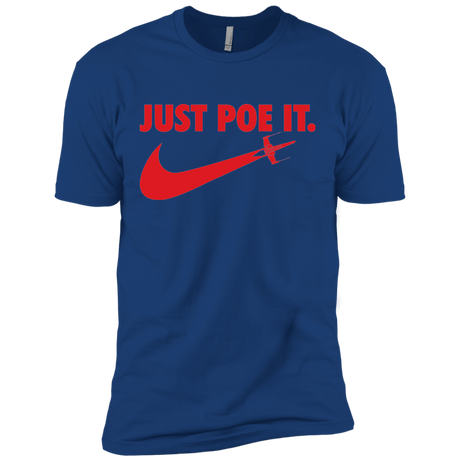 T-Shirts Royal / X-Small Just Poe It Men's Premium T-Shirt