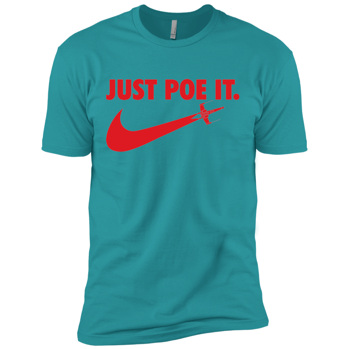 T-Shirts Tahiti Blue / X-Small Just Poe It Men's Premium T-Shirt