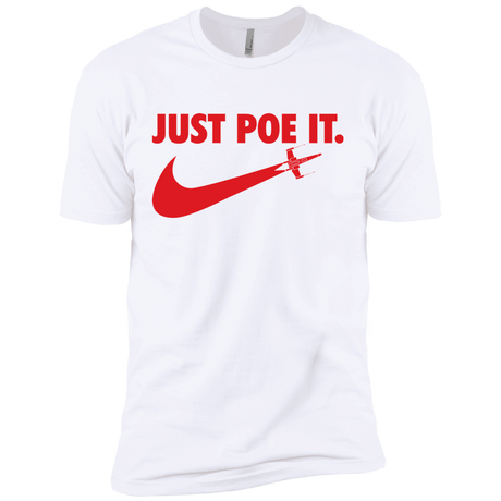 T-Shirts White / X-Small Just Poe It Men's Premium T-Shirt