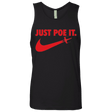 T-Shirts Black / Small Just Poe It Men's Premium Tank Top