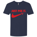 T-Shirts Midnight Navy / X-Small Just Poe It Men's Premium V-Neck
