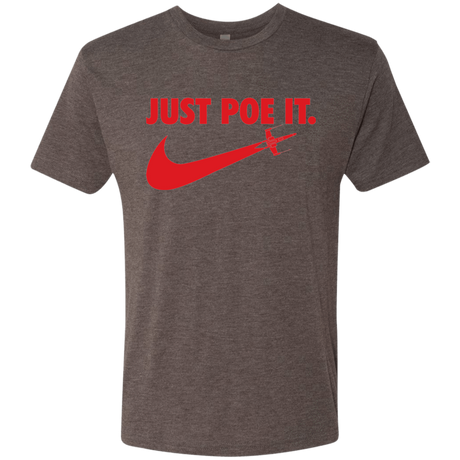 T-Shirts Macchiato / Small Just Poe It Men's Triblend T-Shirt