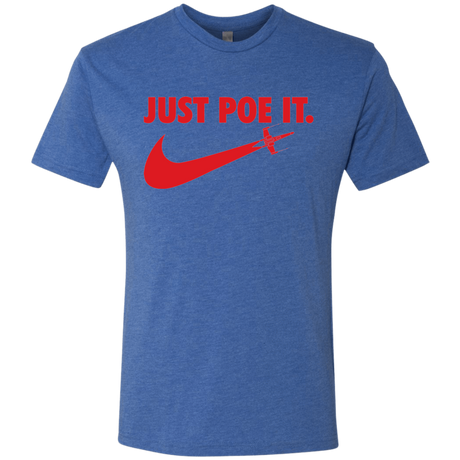 T-Shirts Vintage Royal / Small Just Poe It Men's Triblend T-Shirt