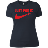 T-Shirts Indigo / X-Small Just Poe It Women's Premium T-Shirt