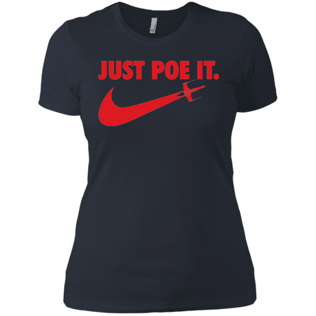 T-Shirts Indigo / X-Small Just Poe It Women's Premium T-Shirt