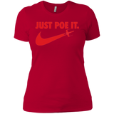 T-Shirts Red / X-Small Just Poe It Women's Premium T-Shirt