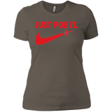 T-Shirts Warm Grey / X-Small Just Poe It Women's Premium T-Shirt