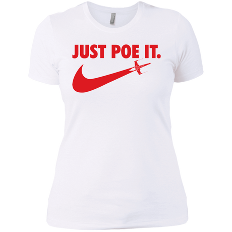 T-Shirts White / X-Small Just Poe It Women's Premium T-Shirt