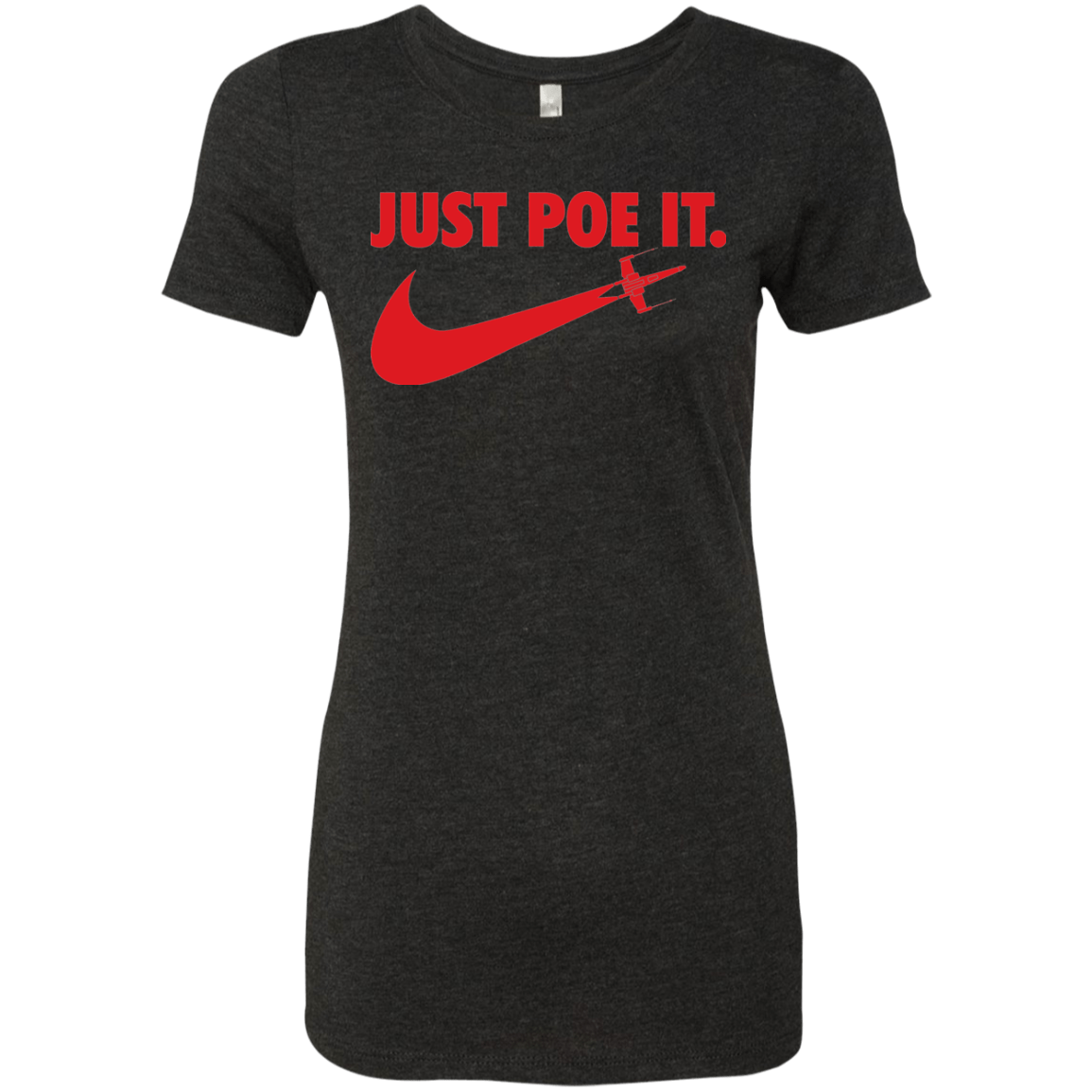 T-Shirts Vintage Black / Small Just Poe It Women's Triblend T-Shirt