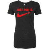 T-Shirts Vintage Black / Small Just Poe It Women's Triblend T-Shirt