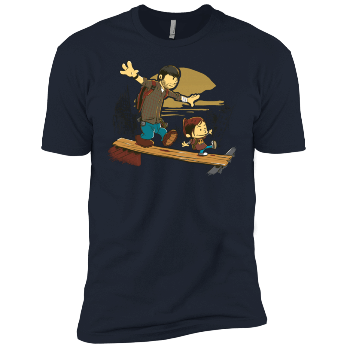 T-Shirts Midnight Navy / YXS Just the 2 of Us Boys Premium T-Shirt