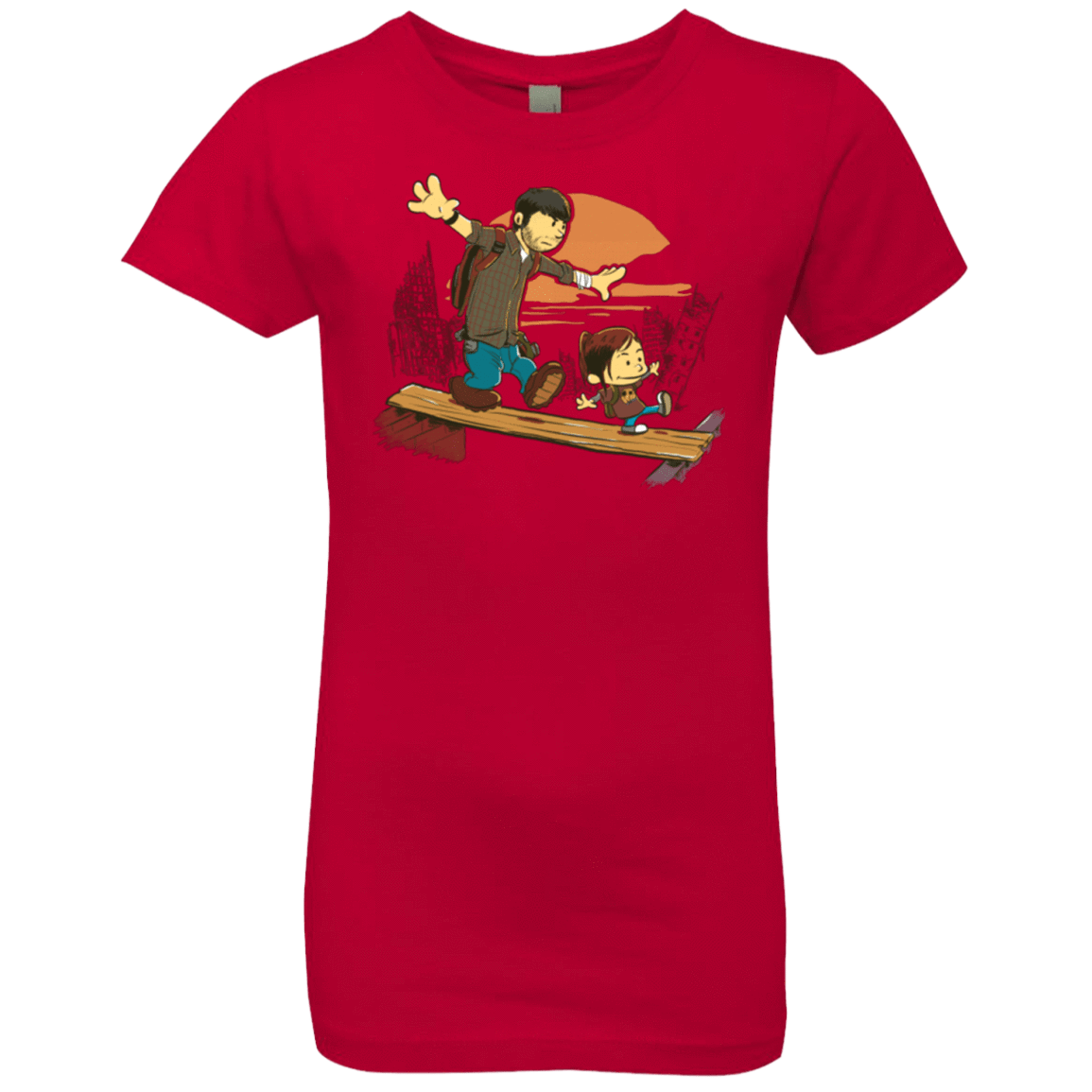 T-Shirts Red / YXS Just the 2 of Us Girls Premium T-Shirt
