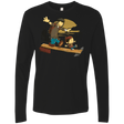 T-Shirts Black / Small Just the 2 of Us Men's Premium Long Sleeve