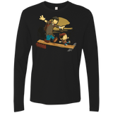 T-Shirts Black / Small Just the 2 of Us Men's Premium Long Sleeve
