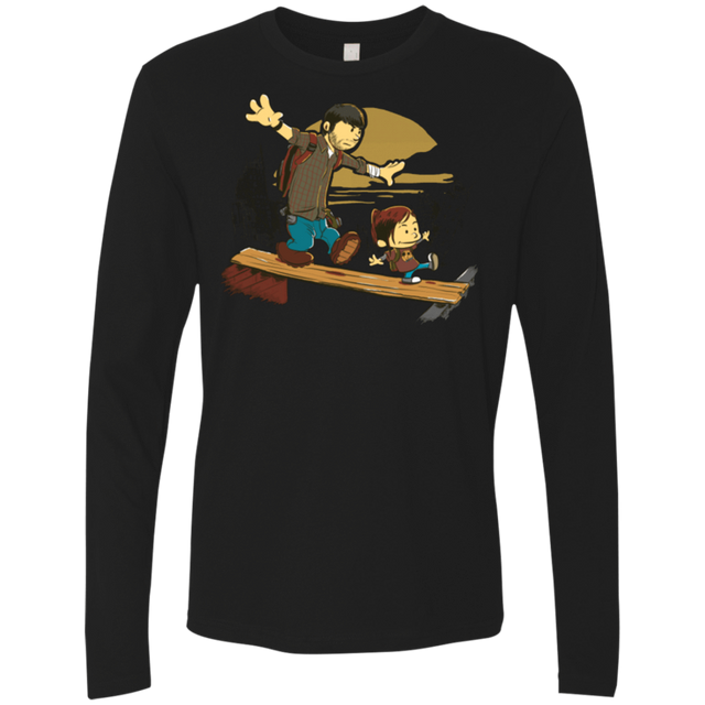 T-Shirts Black / Small Just the 2 of Us Men's Premium Long Sleeve