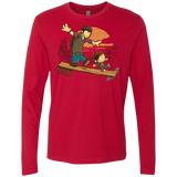 T-Shirts Red / Small Just the 2 of Us Men's Premium Long Sleeve
