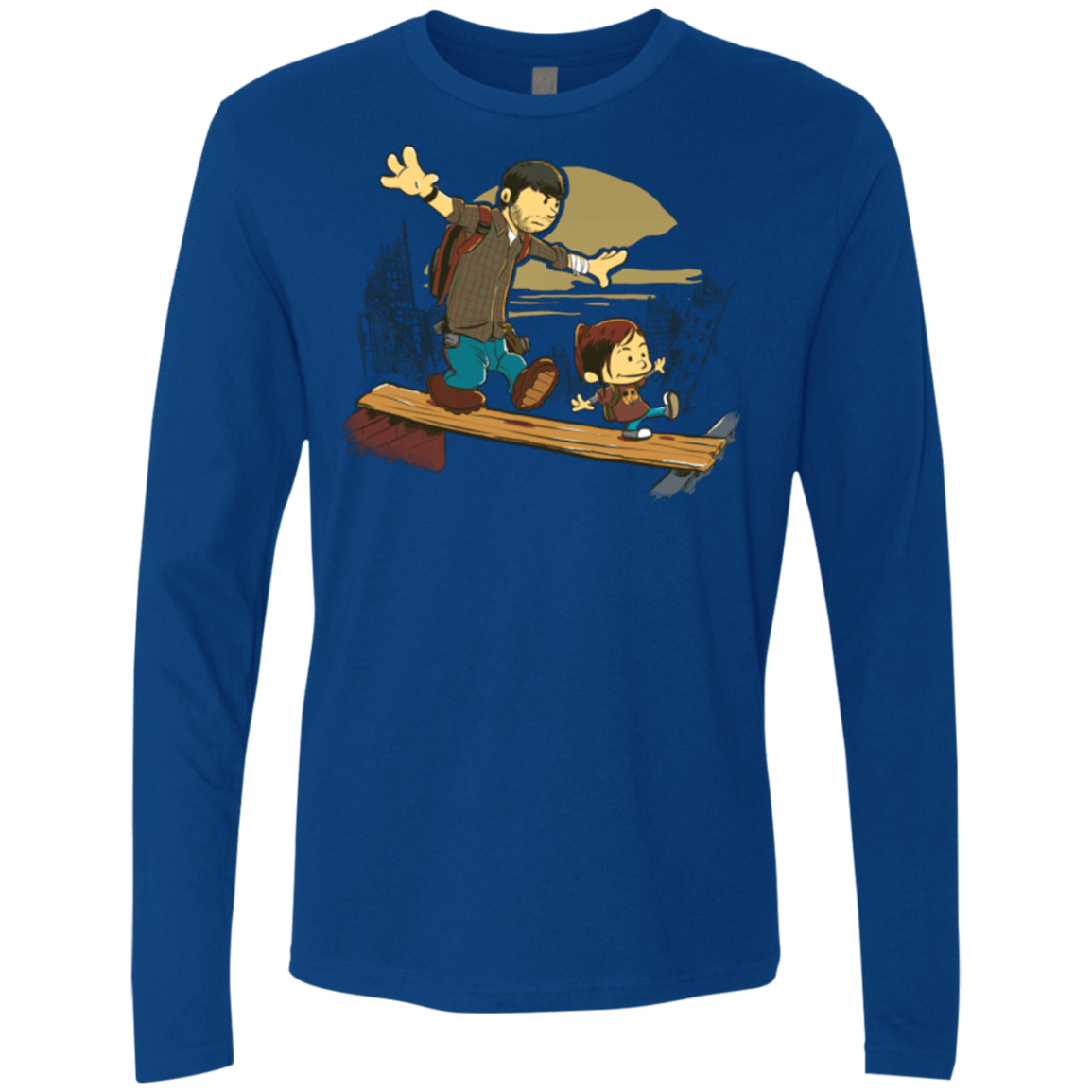 T-Shirts Royal / Small Just the 2 of Us Men's Premium Long Sleeve