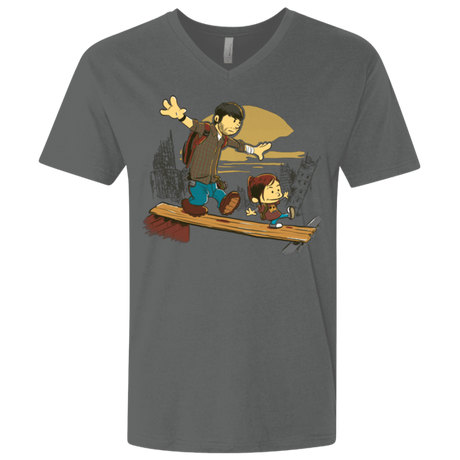 T-Shirts Heavy Metal / X-Small Just the 2 of Us Men's Premium V-Neck
