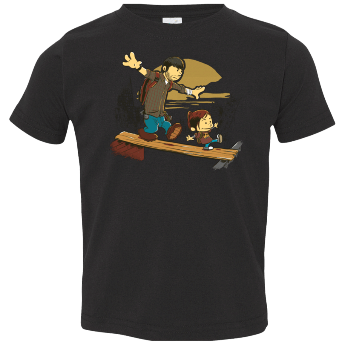 T-Shirts Black / 2T Just the 2 of Us Toddler Premium T-Shirt