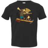 T-Shirts Black / 2T Just the 2 of Us Toddler Premium T-Shirt