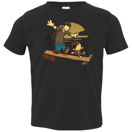 T-Shirts Black / 2T Just the 2 of Us Toddler Premium T-Shirt