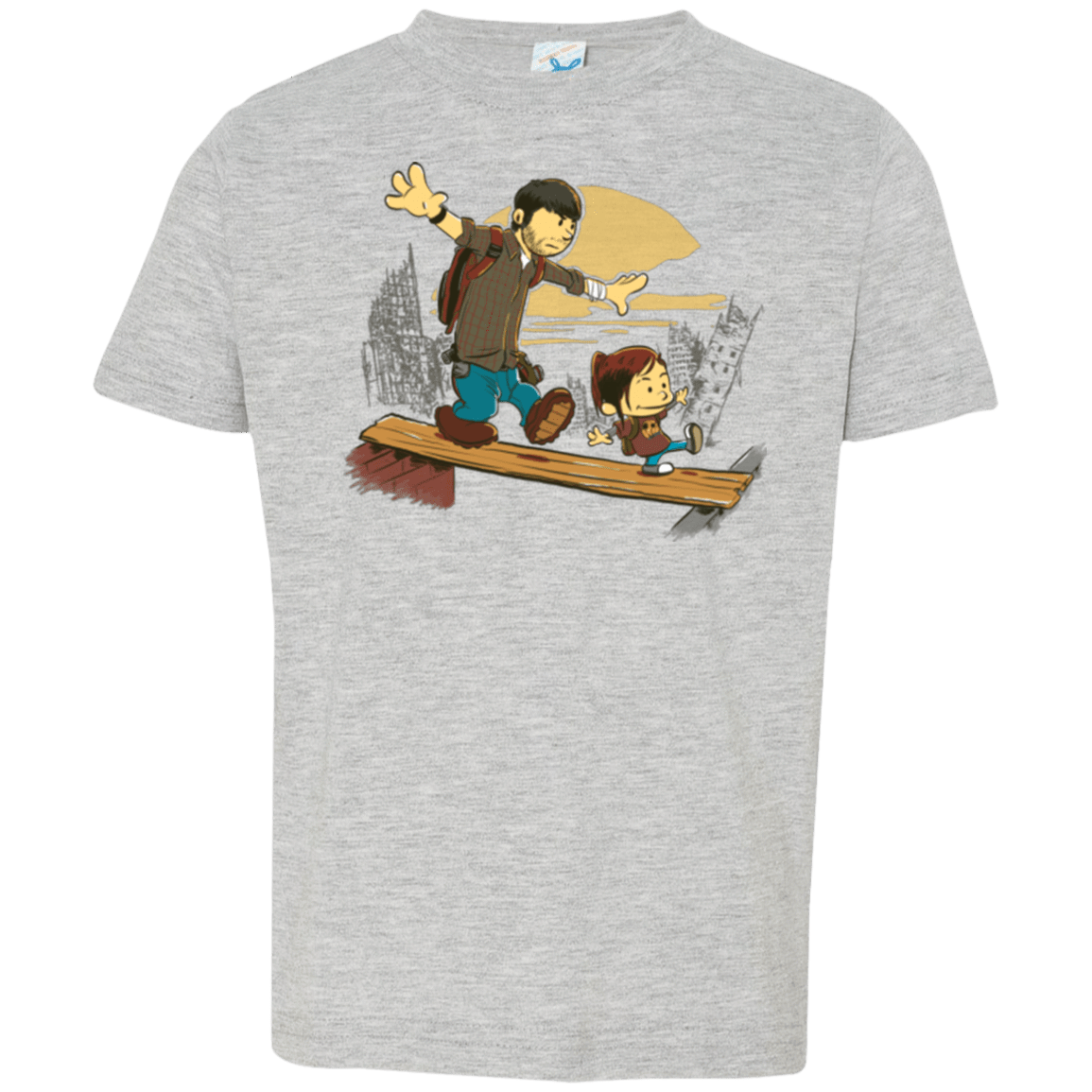 T-Shirts Heather / 2T Just the 2 of Us Toddler Premium T-Shirt