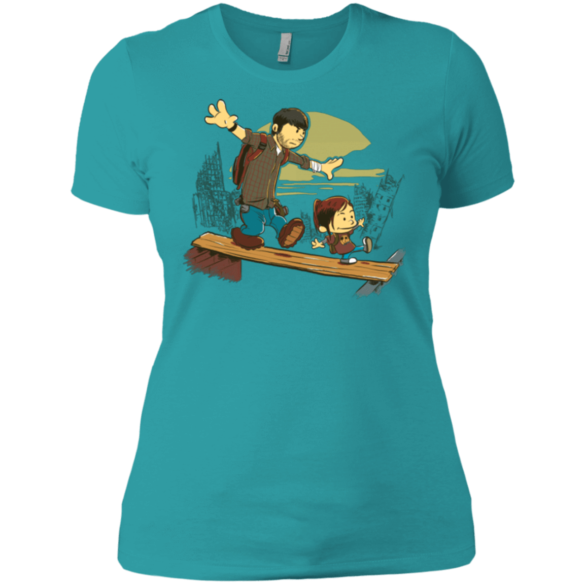 T-Shirts Tahiti Blue / X-Small Just the 2 of Us Women's Premium T-Shirt