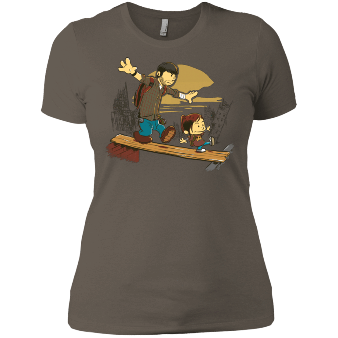 T-Shirts Warm Grey / X-Small Just the 2 of Us Women's Premium T-Shirt