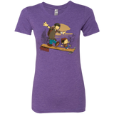 T-Shirts Purple Rush / Small Just the 2 of Us Women's Triblend T-Shirt