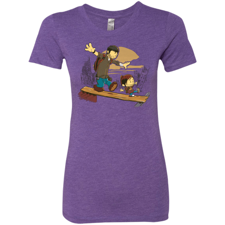 T-Shirts Purple Rush / Small Just the 2 of Us Women's Triblend T-Shirt