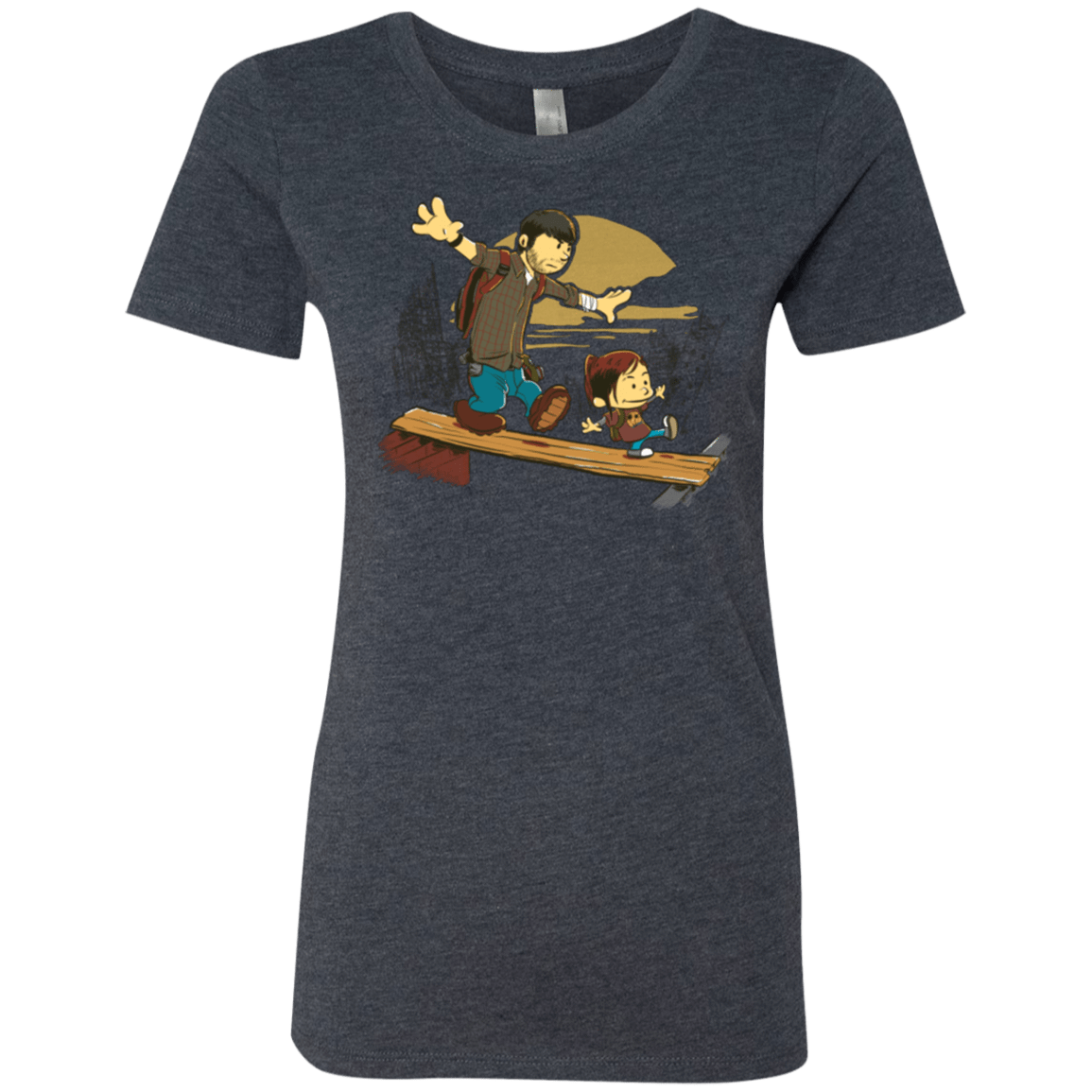 T-Shirts Vintage Navy / Small Just the 2 of Us Women's Triblend T-Shirt