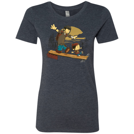 T-Shirts Vintage Navy / Small Just the 2 of Us Women's Triblend T-Shirt
