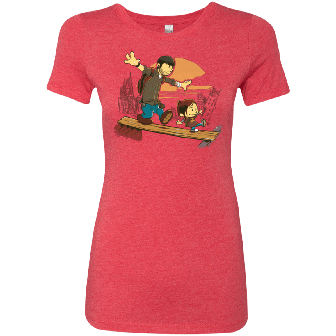 T-Shirts Vintage Red / Small Just the 2 of Us Women's Triblend T-Shirt